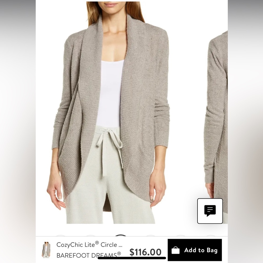 NWT Barefoot Dreams Cardigan